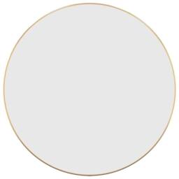 Berkfield Home Wall Mirror Gold √ò 60 cm Round - thumbnail 2