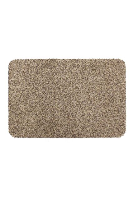 JVL Tanami Machine Washable Barrier Doormat 50x75cm Beige - Size: 50 cm x 75 cm - image 1