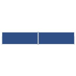 Berkfield Home Retractable Side Awning Blue 220x1200 cm - thumbnail 2