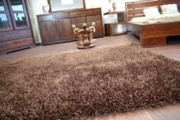 RugsX Shaggy Lilou Rug in Brown - Size: 130 cm x 190 cm - thumbnail 2