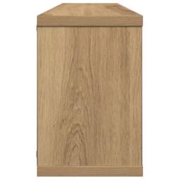 Berkfield Home Wall Cube Shelves 6 pcs Artisan Oak 60x15x23 cm Engineered Wood in Brown - Size: 60 x 15 x 23 cm - thumbnail 6