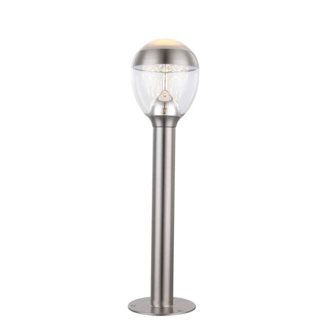 Netlighting Callisto Outdoor Bollard Stainless Steel IP44 LED 3000K in Grey - image 1