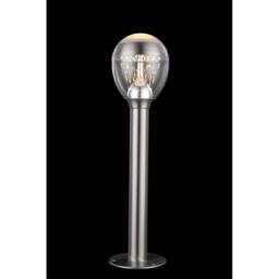 Netlighting Callisto Outdoor Bollard Stainless Steel IP44 LED 3000K in Grey - thumbnail 2