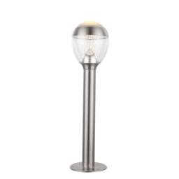 Netlighting Callisto Outdoor Bollard Stainless Steel IP44 LED 3000K in Grey