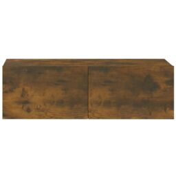 Berkfield Home 3 Piece TV Cabinet Set Smoked Oak Engineered Wood in Brown - thumbnail 6