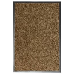 Berkfield Home Doormat Washable Brown 40x60 cm - thumbnail 1