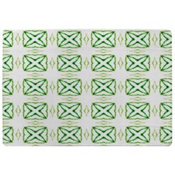 Benjamin Tate Design Green Extraordinary Boho Chic Summer Design Rug in Natural - Size: Large - thumbnail 1