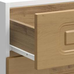Berkfield Home Kitchen Base Cabinet Kalmar Artisan Oak Engineered Wood in Brown - thumbnail 9