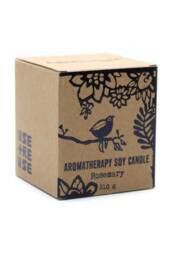KDMD Agnes & Cat Rosemary Herb Garden Soy Candle with Wooden Wick - thumbnail 3