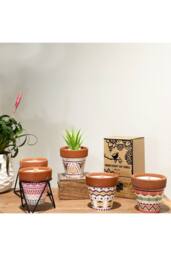 KDMD Agnes & Cat Rosemary Herb Garden Soy Candle with Wooden Wick - thumbnail 5
