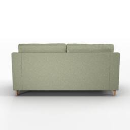 Furnishings For Less UK Baxter Tufted Fabric 3 Seater Sofa - Charcoal, Silver, Oatmeal or Sage in Light Grey - thumbnail 4