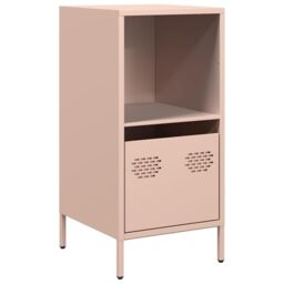 Berkfield Home Sideboard Pink 35x39x73.5 cm Cold-rolled Steel - thumbnail 2