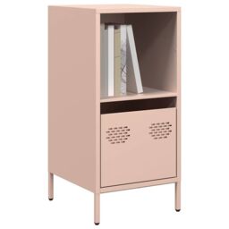 Berkfield Home Sideboard Pink 35x39x73.5 cm Cold-rolled Steel