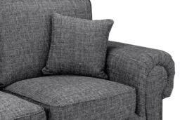 Furniture 786 Wilcot Lisbon Fabric 3+ 2 seater Sofa Set in Grey - thumbnail 6