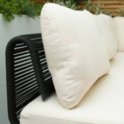 Modish Furnishing Naples Cream Aluminium 5 Seater Modular Corner Sofa Lounge Garden Set - thumbnail 6
