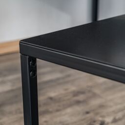 Nordlys Industrial Design Bench Metal Legs in Black - thumbnail 7