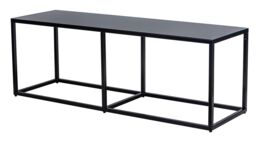 Nordlys Industrial Design Bench Metal Legs in Black - thumbnail 1
