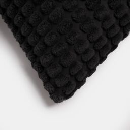 OHS 2 Pack Bobble Cushion Covers Home Decor Set in Black - Size: 45 cm x 45 cm - thumbnail 6