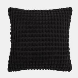 OHS 2 Pack Bobble Cushion Covers Home Decor Set in Black - Size: 45 cm x 45 cm - thumbnail 5