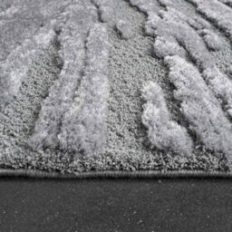 The Rug Shop UK Blue Modern Abstract Shaggy Easy To Clean Area Rug - Size: 160 cm x 230 cm - thumbnail 2
