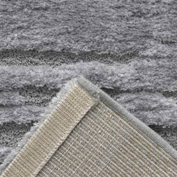 The Rug Shop UK Blue Modern Abstract Shaggy Easy To Clean Area Rug - Size: 160 cm x 230 cm - thumbnail 6