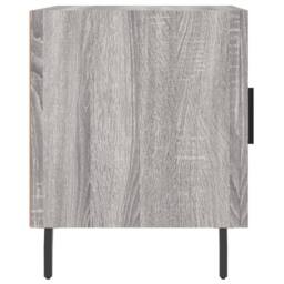 Berkfield Home Modern Bedside Cabinets 2 pcs Grey Sonoma 40x40x50 cm Engineered Wood - Size: 40 x 40 x 50 cm - thumbnail 8
