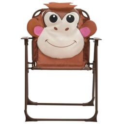 Berkfield Home 3 Piece Kids' Garden Bistro Set with Parasol Brown - thumbnail 4