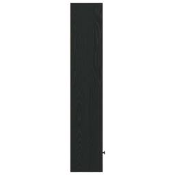 Berkfield Home Durable Bookcase Black Oak 31x24x127 cm Engineered Wood - Size: 31 x 24 x 127 cm - thumbnail 5