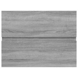 Berkfield Home Sink Cabinet Grey Sonoma 60x38.5x45 cm Engineered Wood - thumbnail 3