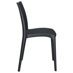 Berkfield Home Garden Chairs 2 pcs Anthracite 50x46x80 cm Polypropylene in Black - Size: 50 x 46 x 80 cm - thumbnail 5