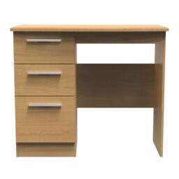 Ready Assembled 2 U Windsor 3 Drawer Vanity (Ready Assembled) in Light Brown - thumbnail 1