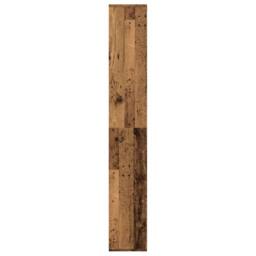 Berkfield Home Room Divider Bookcase Old Wood 67x25x161.5 cm Engineered Wood in Brown - thumbnail 6