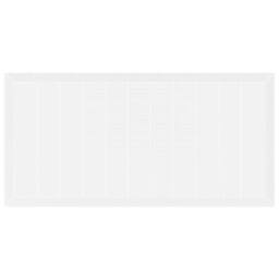 Berkfield Home Modern 7 Piece Garden Dining Set with Cushions White Poly Rattan - thumbnail 6
