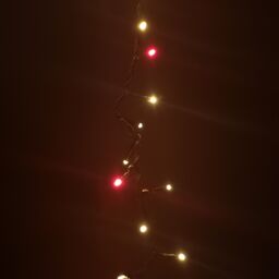 Samuel Alexander 50m 2000 LED TreeBrights Christmas String Lights with Timer in Red & Vintage Gold - thumbnail 4