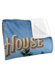 JQ Licensing Lz-Jp Farm House Deer Silky Touch Super Soft Throw Blanket 152 X 127 cm in White - thumbnail 3