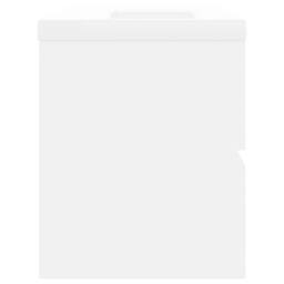 Berkfield Home Sink Cabinet with Built-in Basin White Engineered Wood - thumbnail 8