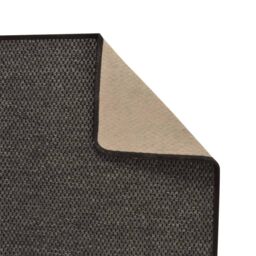 Berkfield Home Carpet Runner Sisal Look Anthracite 50x200 cm in Black - Size: 100 cm diameter - thumbnail 4