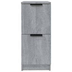 Berkfield Home Sideboard Grey Sonoma 30x30x70 cm Engineered Wood - Size: 30 x 30 x 70 cm - thumbnail 5