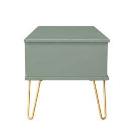 Ready Assembled 2 U Dallas 1 Drawer Coffee Table (Ready Assembled) in Pale Green - thumbnail 3