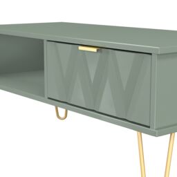 Ready Assembled 2 U Dallas 1 Drawer Coffee Table (Ready Assembled) in Pale Green - thumbnail 5