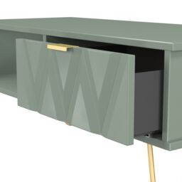Ready Assembled 2 U Dallas 1 Drawer Coffee Table (Ready Assembled) in Pale Green - thumbnail 6