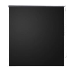 Berkfield Home Roller Blind Blackout 120 x 230 cm Black - thumbnail 2