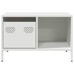 Berkfield Home Coffee Table White 68.5x50x43.5 cm Cold-rolled Steel - thumbnail 6