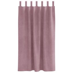 Berkfield Home Curtains Dark pink Polyester 140 x 175 cm Decorative Inlays - thumbnail 3