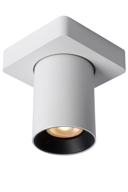 Lucide 'NIGEL' Dimmable Stylish Decorative Indoor LED Ceiling Spotlight GU10 in White - image 1