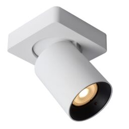 Lucide 'NIGEL' Dimmable Stylish Decorative Indoor LED Ceiling Spotlight GU10 in White - thumbnail 4