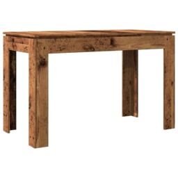 Berkfield Home Dining Table Old Wood 120x60x76 cm Engineered Wood in Brown - Size: 120 x 60 x 76 cm - thumbnail 2