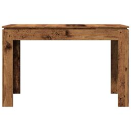 Berkfield Home Dining Table Old Wood 120x60x76 cm Engineered Wood in Brown - Size: 120 x 60 x 76 cm - thumbnail 4