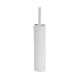 Showerdrape Draco White Slimline Toilet Brush & Holder - thumbnail 3