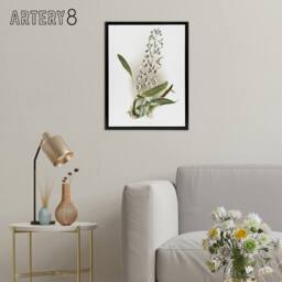 "Artery8 Frederick Sander Epidendrum Prismatocarpum Orchid Framed Canvas Art - Size: W12"" x H16""" - thumbnail 3